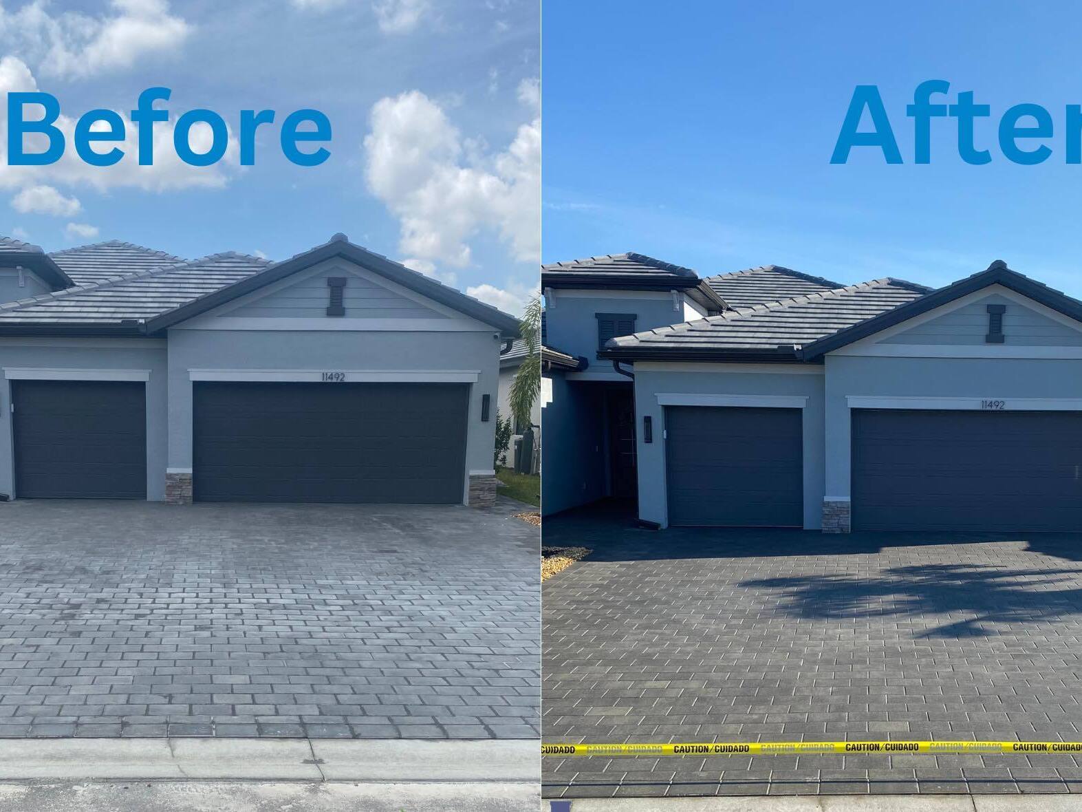 Driveway & Concrete Cleaning in Estero Florida