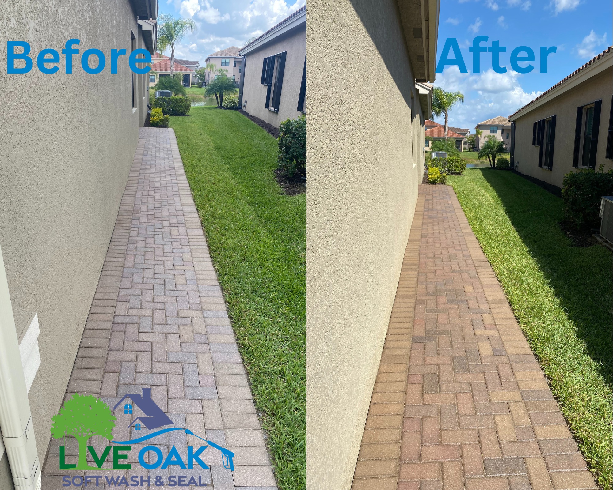 Paver Walkway Refresh